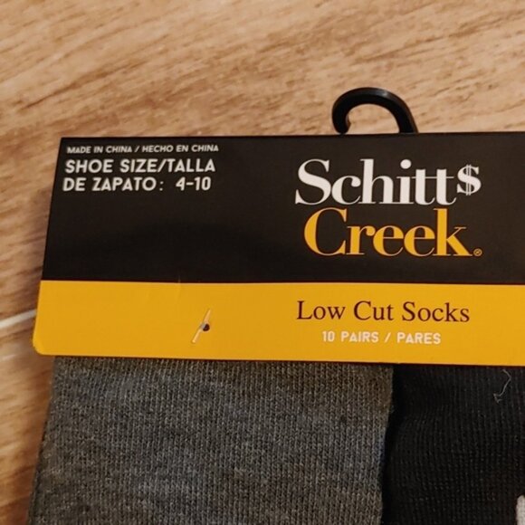 BNIP new Schitt's Creek TV show socks 10 pairs size 4-10 - Picture 3 of 8